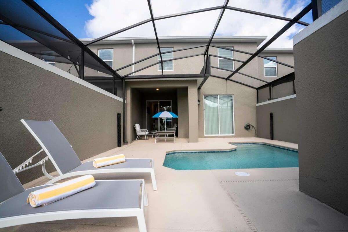 Gorgeous 4 Bedroom W Screened Pool Close To Disney 2653 키시미 외부 사진