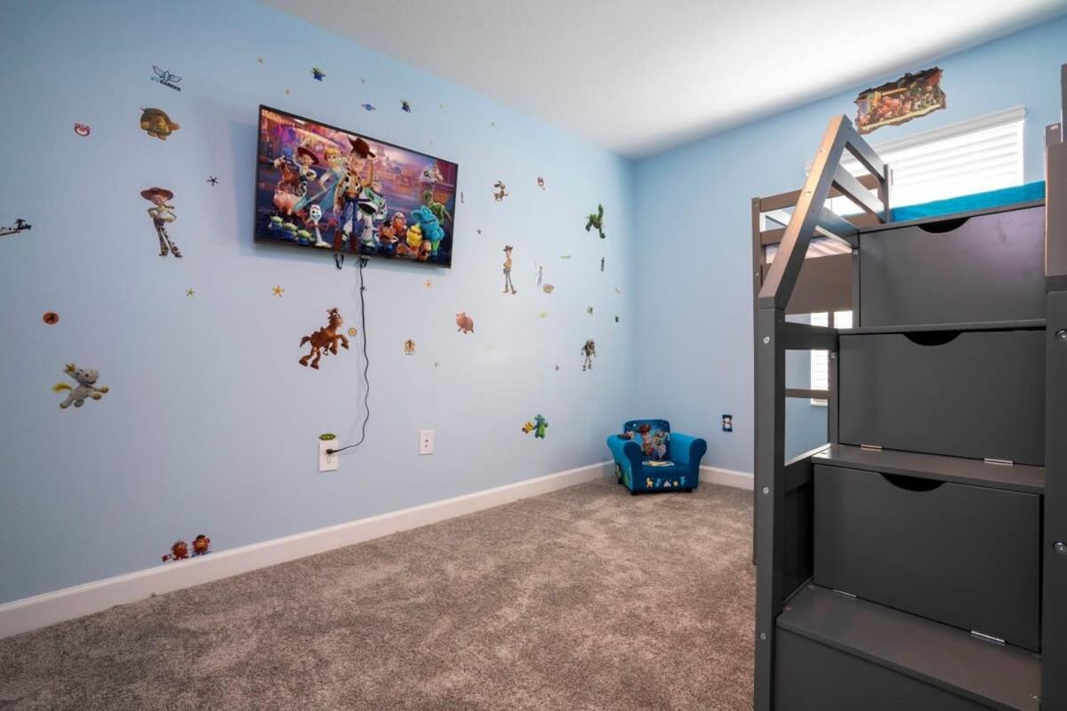 Gorgeous 4 Bedroom W Screened Pool Close To Disney 2653 키시미 외부 사진