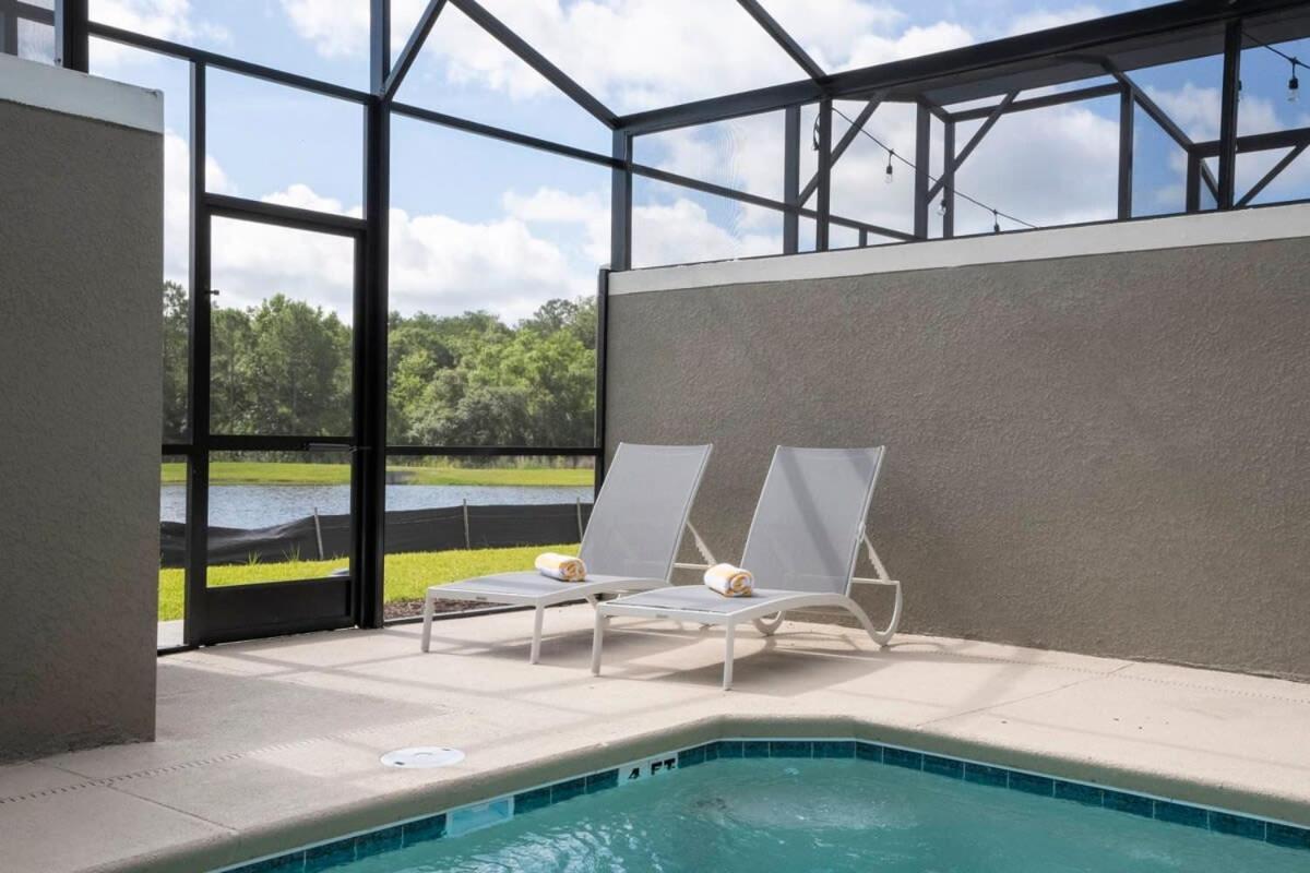 Gorgeous 4 Bedroom W Screened Pool Close To Disney 2653 키시미 외부 사진